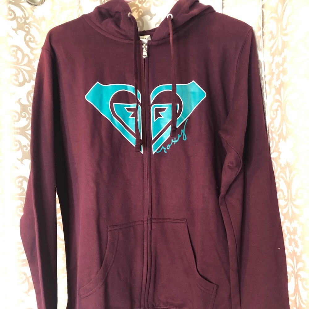 Large Roxy Zip Up Hoodie